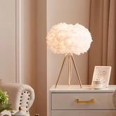 Feather Table Lamp